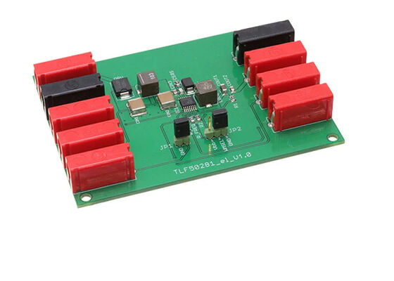 DEMOBOARD-TLF50281EL Solusi Tertanam 13.5V Hingga 40V 500mA Papan Evaluasi Regulator Switching