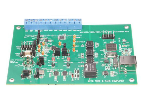 MAX11206EVKIT Embedded Solutions MAX11206 20-Bit Analog Untuk Digital Converter Evaluation Kit