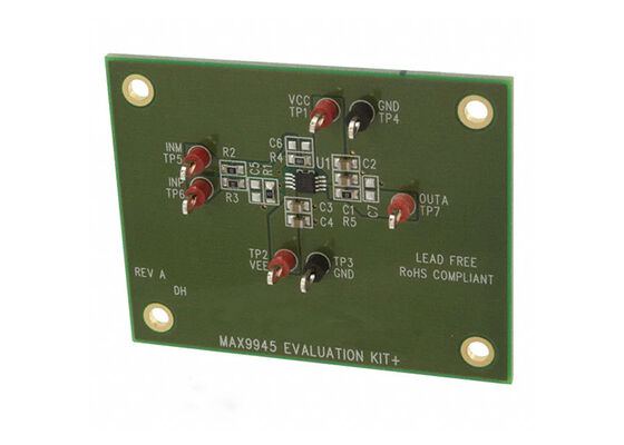 MAX9945EVKIT Solusi Tertanam 3MHz 25mA Single Channel Amplifier Evaluation Board