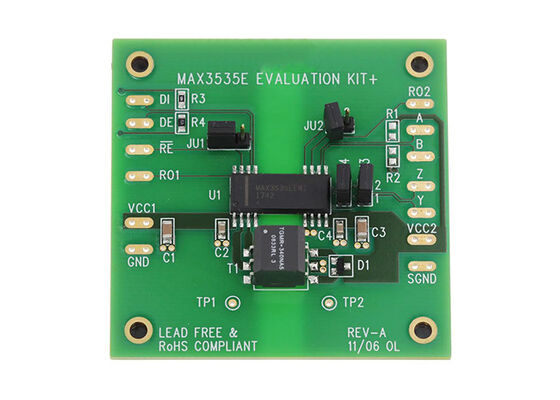 MAX3535EEVKIT Solusi Tertanam 3V Hingga 5.5V RS-422/RS-485 Papan Evaluasi Antarmuka Transceiver