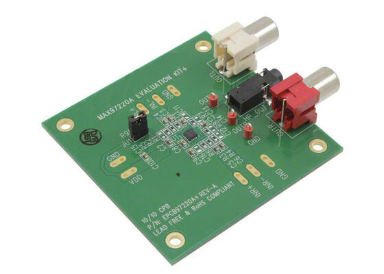 MAX97220AEVKIT Solusi Tertanam Headphone DirectDrive Kelas AB Audio Amplifier Evaluation Board