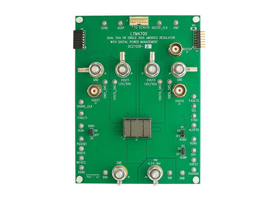 DC2702B-B Embedded Solutions 100A Step-Down DC/DC Regulator Evaluation Board