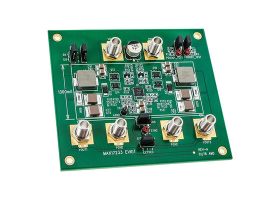MAX17233EVKIT Solusi Tertanam 2.2MHz Synchronous Dual Buck Controller Evaluation Board