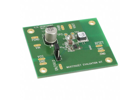 MAX17502ETEVKIT Solusi tertanam 60V 1A Synchronous Step-Down DC-DC Converter Evaluation Board