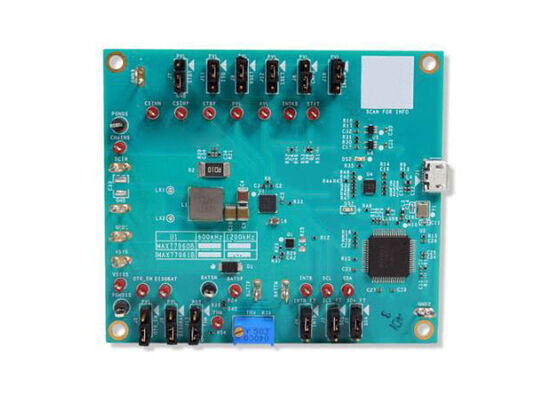 MAX77960BEVKIT12 Solusi Tertanam MAX77960B Kit Evaluasi Pengisi Daya Buck-Boost USB Tipe-C