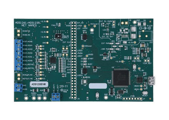 ADS1235EVM Solusi Embedded ADS1235 24-Bit Analog Untuk Digital Converter Evaluation Module