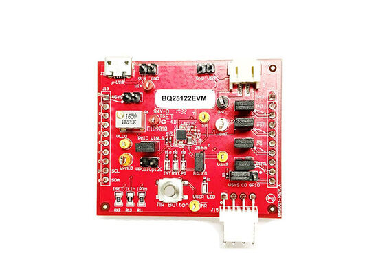 BQ25122EVM Solusi Tertanam Integrated Battery Charger Board Evaluation Power Management