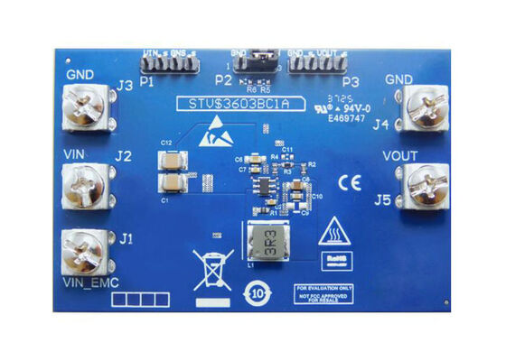 STEVAL-3603BC1 Solusi Tertanam DCP3603 Synchronous Buck Converter Evaluation Board
