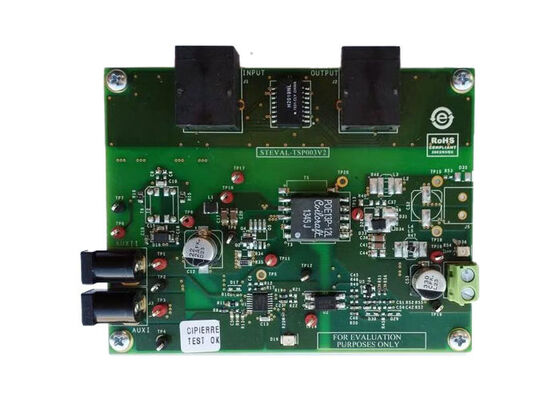 STEVAL-TSP003V2 Solusi Tertanam PM8800A Power Over Ethernet PD Converter Evaluation Board