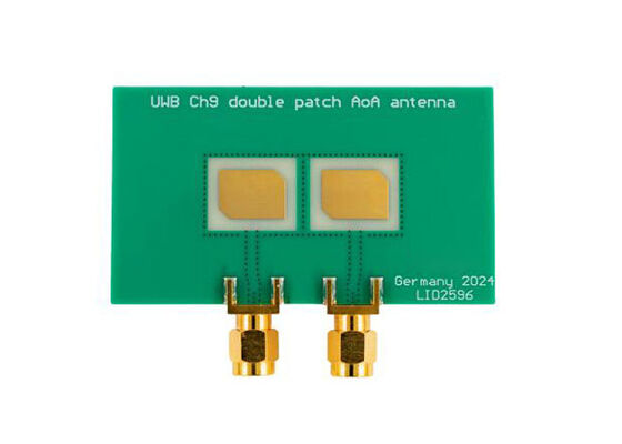 LID2596 Embedded Solutions Dual Patch Antenna Untuk IC UWB Aman Trimension NCJ29D6