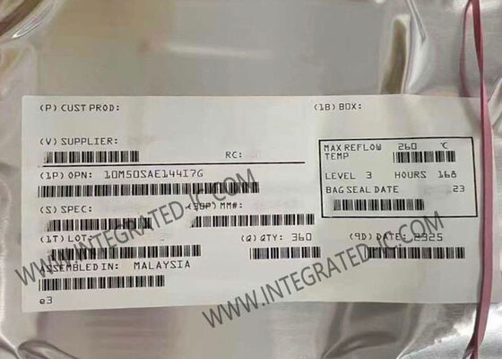 10M50SAE144I7G MAX 10 FPGA Field Programmable Gate Array dengan 144-LQFP Package 101 I/O dan Kecepatan 450 MHz
