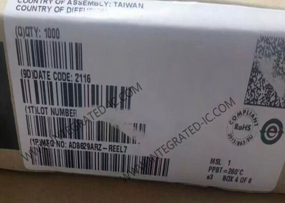 Chip Sirkuit Terpadu AD8629ARZ Penguat Operasional Zero-Drift 2.5MHz dengan Input Rail-to-Rail dan Arus Bias Rendah