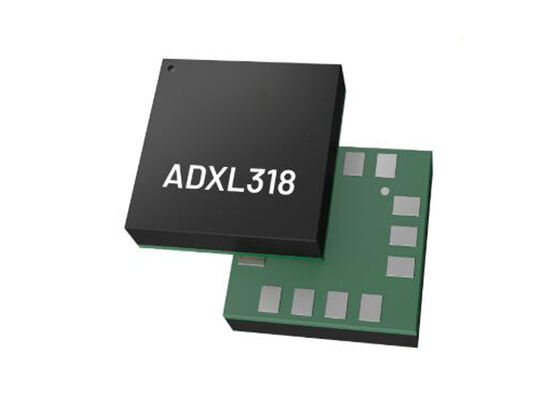 IC Sensor ADXL318-1WBCCZ Akselerometer MEMS 3-Sumbu Kebisingan Rendah LGA-14