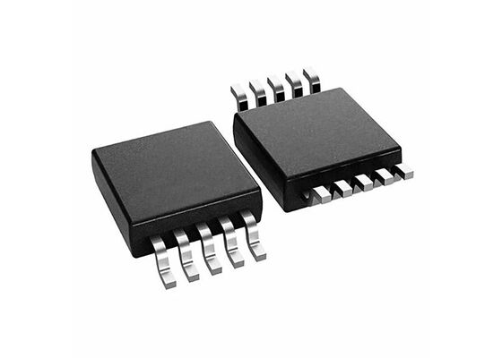 Chip Sirkuit Terpadu TMP461MDGSTEP Sensor Suhu Jarak Jauh dan Lokal Akurasi Tinggi 1,7V Hingga 3,6V