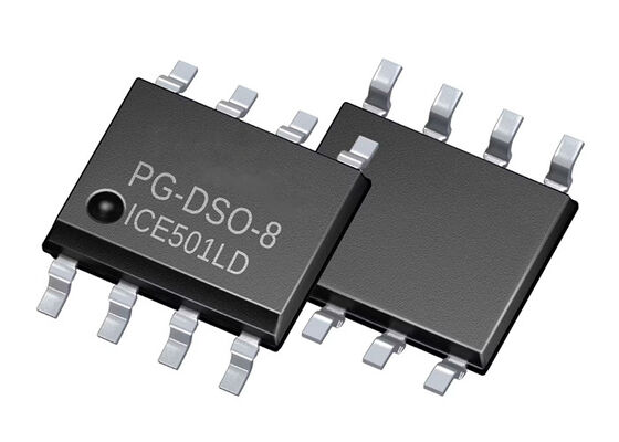 Chip Sirkuit Terpadu ICE501LD 1700V CoolSiC™ Pengontrol PWM Frekuensi Tetap PG-DSO-8