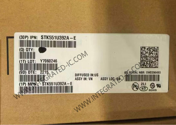 STK551U392A-E Modul IGBT Otomotif Terintegrasi Tinggi 600V 15A Modul Daya Cerdas Half Bridge