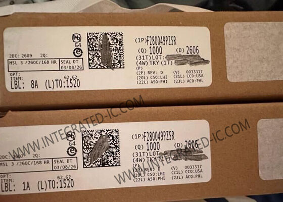 Mikrokontroler F280049PZSR MCU C2000™ 32-Bit MCU 100MHz Mikrokontroler Real-Time C2000