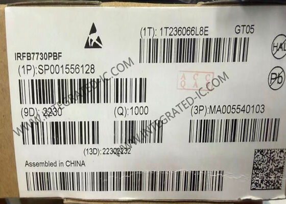 IRFB7730PBF Integrated Circuit Chip 75V 195A StrongIRFET N-Channel MOSFET Transistor