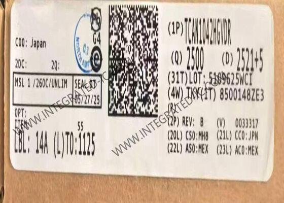 TCAN1042HGVDR Integrated Circuit Chip 5Mbps Fault Protected CAN Transceiver SOIC-8