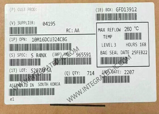 Field Programmable Gate Array 10M16DCU324C8G MAX 10 Field Programmable Gate Array 324-LFBGA
