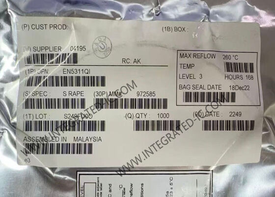 EN5311QI Sirkuit Terpadu Chip Konverter Switching DC-DC Step-Down Daya 1A Dengan Induktor Terintegrasi