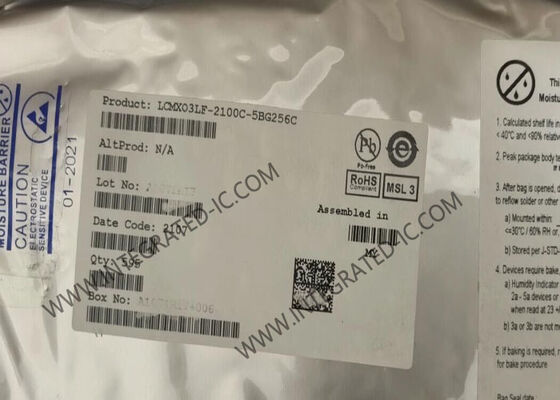 LCMXO3LF-2100C-5BG256C MachXO3 FPGA Chip dengan 2100 Logic Elements dalam LFBGA-256 Package untuk aplikasi daya rendah