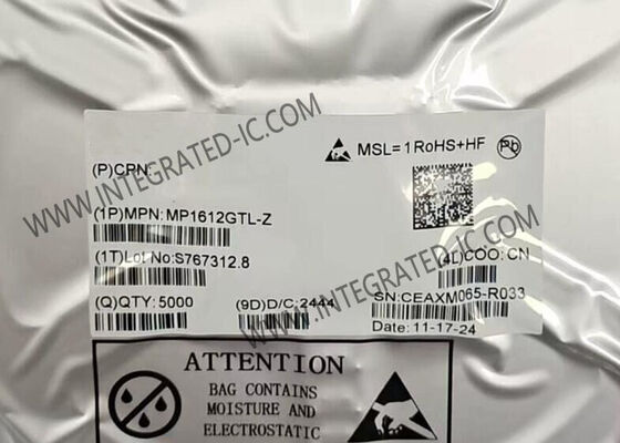 MP1612GTL Chip Sirkuit Terpadu 2A Konverter Step-Down Sinkron dengan Frekuensi Peralihan 1.2MHz dan Akurasi FB 1%