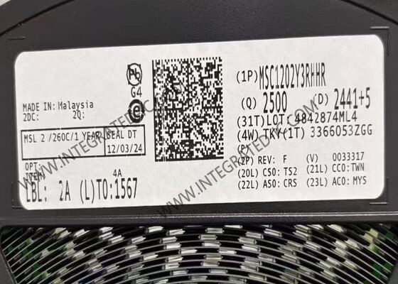 Chip Sirkuit Terpadu MSC1202Y3RHHR dengan ADC DAC Resolusi 16-Bit dan Antarmuka SPI untuk Aplikasi Industri