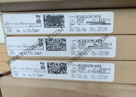 LMC6482AIMX Precision CMOS Operational Amplifier dengan Rail-to-Rail Input dan Output dan Ultra-low Bias Current