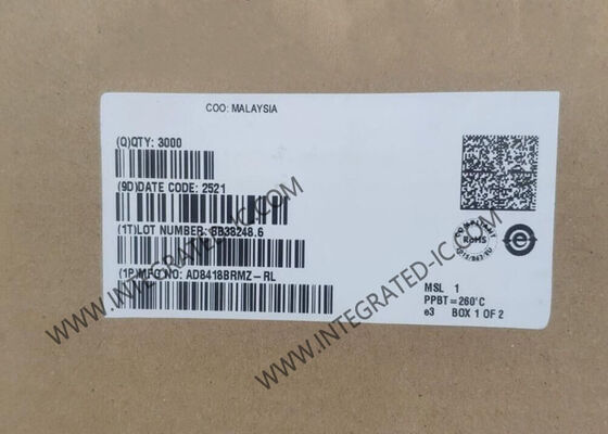 AD8418BRMZ Bidirectional Zero-Drift Current Sense Amplifier dengan Tegangan Tinggi dan Jangkauan Suhu Luas MSOP-8