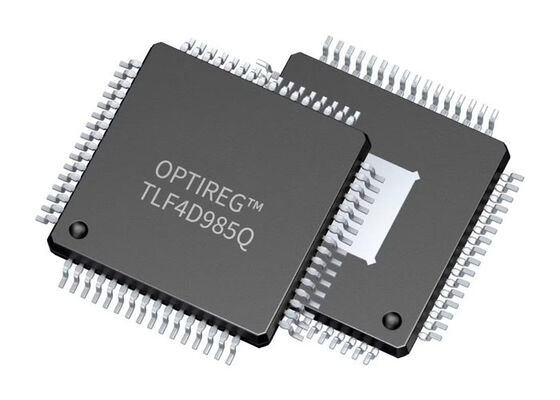 TLF4D985QKV03R1 Integrated Circuit Chip OPTIREGTM PMIC 70μA Keamanan Fungsi Otomotif PMIC PG-LQFP-64