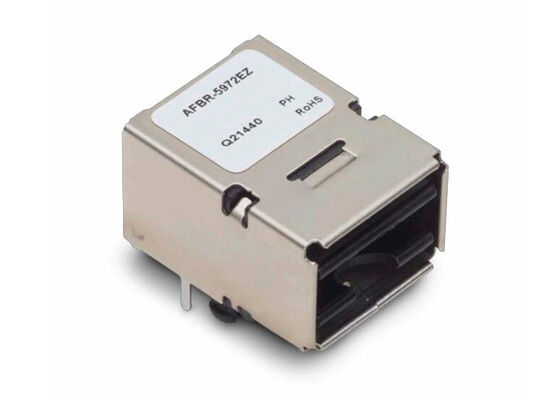 AFBR-5972EZ 250MBd 650nm Plastic Fiber Optical Transceiver dengan Konektor Link Versatile yang Kompak