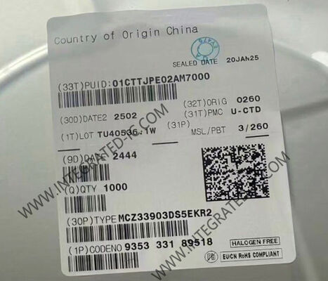 MCZ33903DS5EKR2 Integrated Circuit Chip System Basis Chip dengan High-Speed CAN LIN Interface dan 5.5V sampai 28V Supply