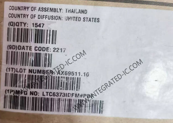 LTC6373IDFM 36V Amplifier Instrumen Pemanfaatan Programmable-Gain dengan arus bias input 25pA