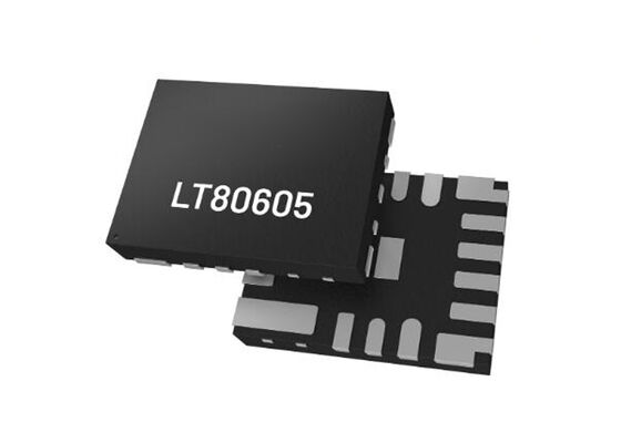 LT80605AAFOA 5.5A Silent Switcher Synchronous Step-Down Regulator IC Chip dengan 70V Transient-Input Toleransi dalam 3mm × 4mm QFN-17 Package