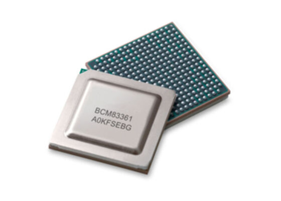 BCM83361A0KFSBG Ethernet IC 3nm Daya Ultra Rendah Retimer Backplane Latensi Rendah dan Gearbox PHY