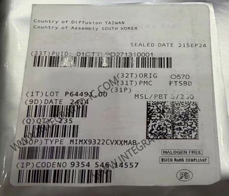 1.7GHz i.MX 93 Prosesor Aplikasi Mikrokontroler MCU dalam Paket FC-PBGA208