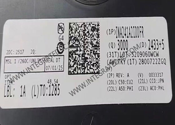 INA241A2IDDFR Current Sense Amplifier Integrated Circuit Chip dengan Penolakan PWM yang Ditingkatkan
