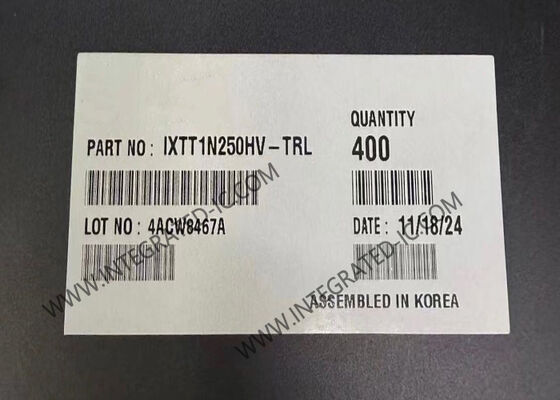 IXTT1N250HV 2500V N-Channel Power MOSFET dengan arus pembuangan terus menerus 1,5A untuk aplikasi switching cepat
