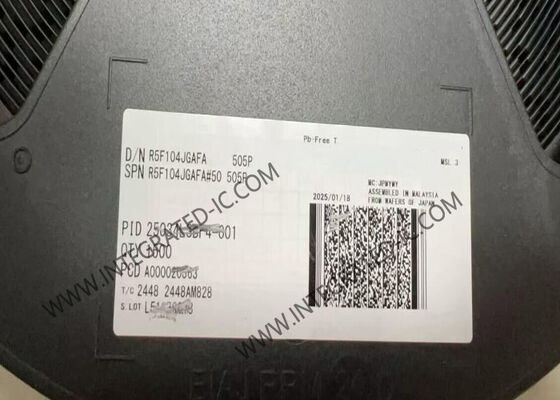 R5F104JGAFA 16-Bit Mikrokontroler MCU RL78/G14 Seri 32MHz Untuk Kontrol Motor