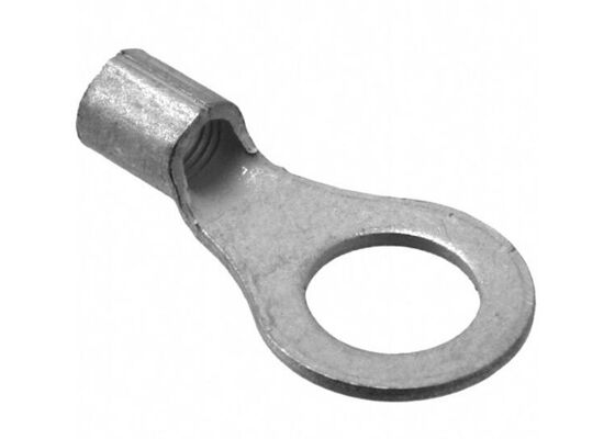 2-33459-6 Konektor Terminal lidah cincin tertutup 12AWG Untuk 10AWG SOLISTRAND Ring Terminal