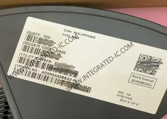 Sensor IC Sensor Laju Sudut ADXRS646BBGZ dengan Paket CBGA-32 dan Giroskop Laju Putar Kebisingan Rendah
