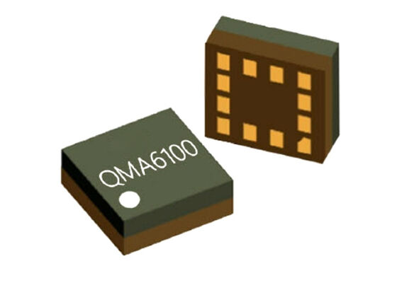 QMA6100P Sensor IC Akselerometer 3-Sumbu Kebisingan Rendah Akurasi Tinggi Daya Rendah dalam Paket LGA-12