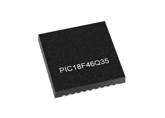 Mikrokontroler PIC18F46Q35-E/NHX MCU Presisi Tinggi 8-Bit 64MHz Mikrokontroler Untuk Node Edge IoT