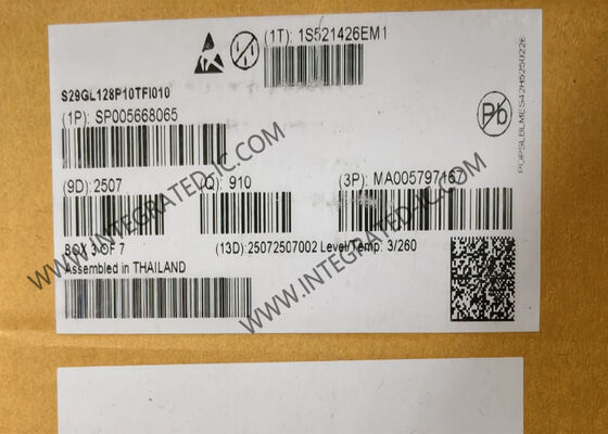 S29GL128P10TFI010 128Mbit Non-Volatile NOR Flash Memory IC dengan Teknologi MirrorBit 90 nm