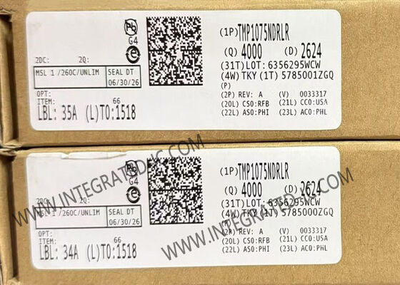 Sensor Suhu Daya Rendah TMP1075NDRLR IC dengan Antarmuka SMBus