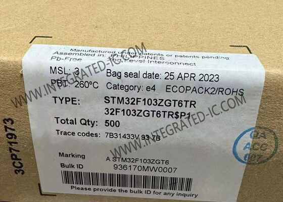 Mikrokontroler 32-Bit STM32F103ZGT6TR 72MHz Single-Core LQFP-144 MCU