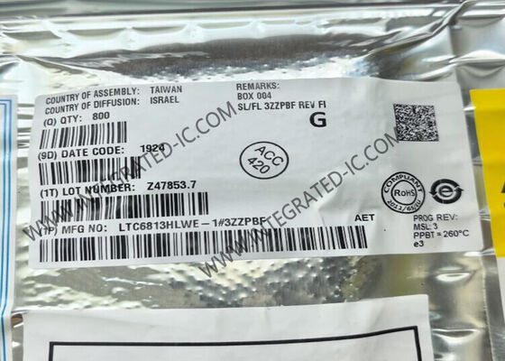 LTC6813HLWE-1 Integrated Circuit Chip 18-Cell Battery Stack Monitor LQFP-64
