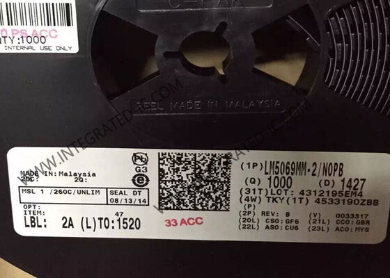 LM5069MM-2 Integrated Circuit Chip 9V To 80V Hot Swap And In-Rush Current Controller With Power Limiting