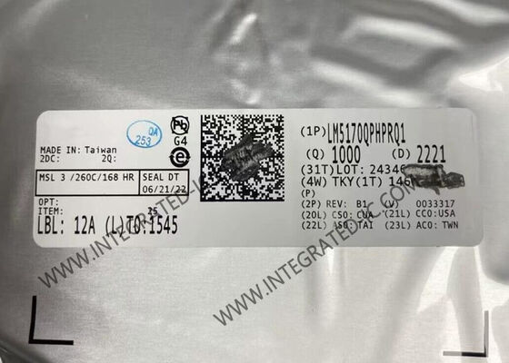 Chip Pengontrol Arus Dua Arah Multiphase IC Sirkuit Terpadu LM5170QPHPRQ1